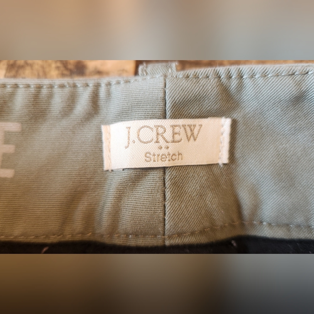 J. Crew Frankie Stretch Ankle Pants Trousers in Green Size 4 - Picture 10 of 10